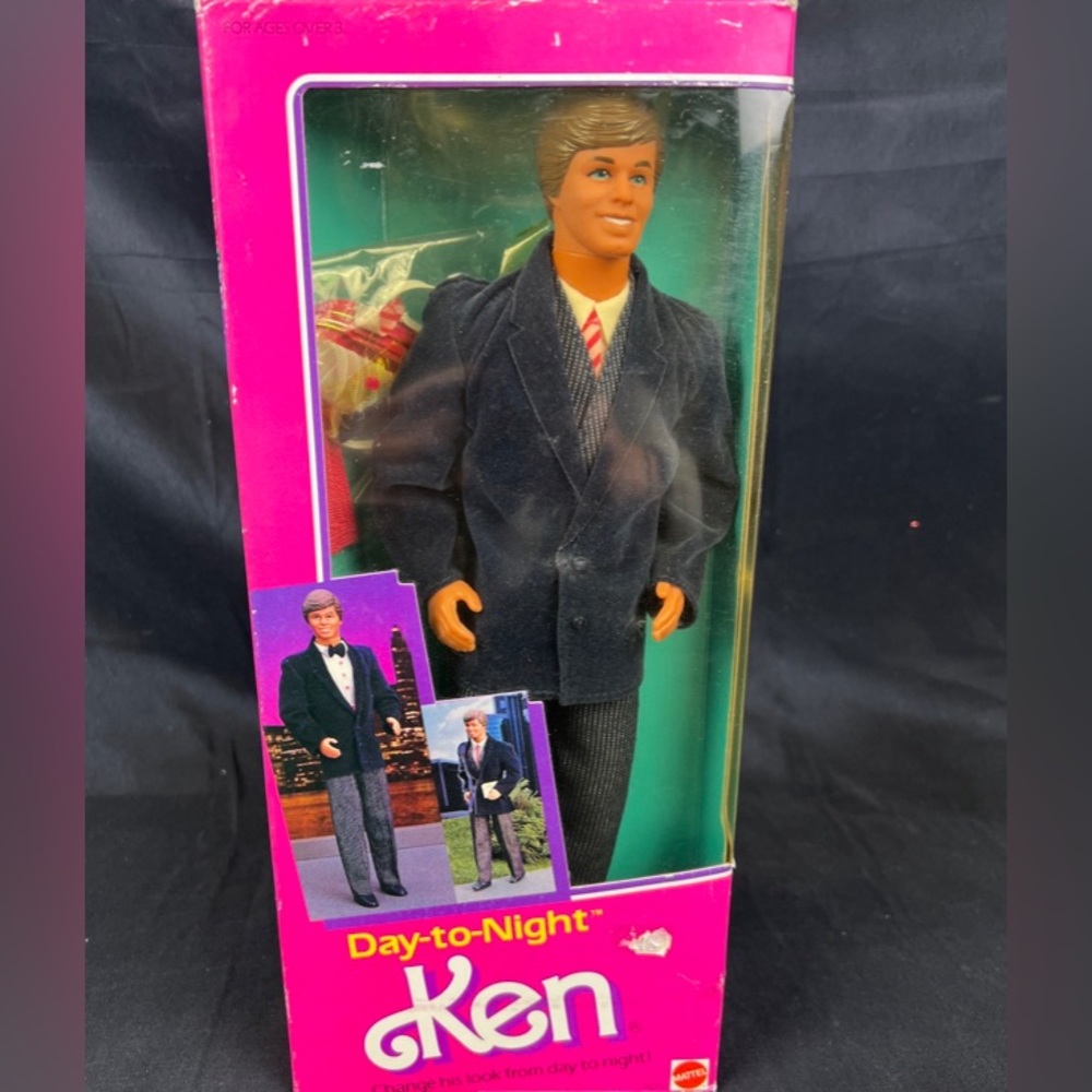 Vintage Mattel 1984 Day-To-Night Ken #9019